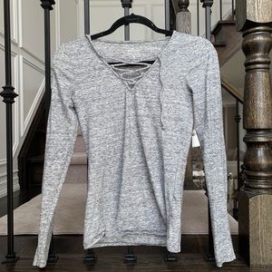 Hollister cris cross top